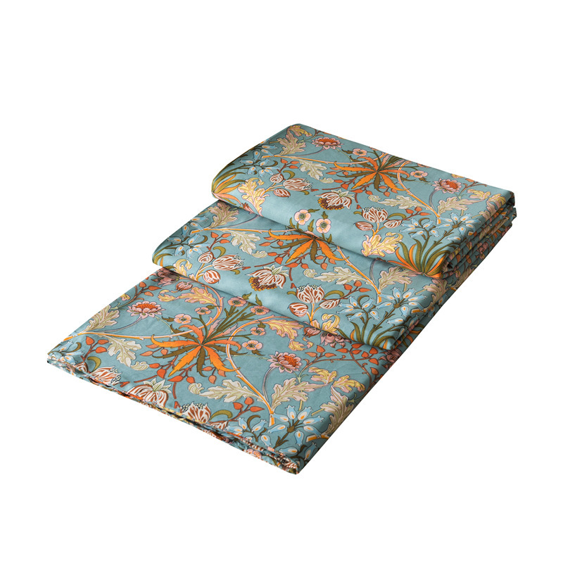 New 60 Cotton Satin Four-Piece Set Egyptian Long-Staple Cotton Home Foreign Trade Bedding Set