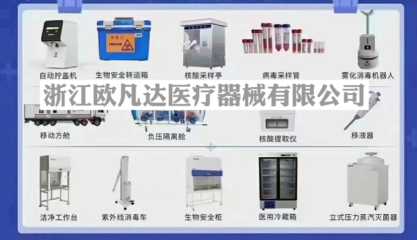 List of Epidemic Prevention Supplies