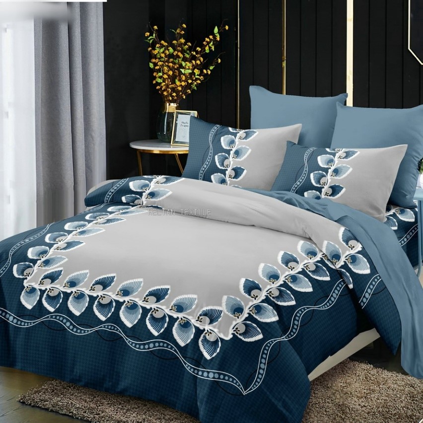 Digital Printing and Dyeing Brushed Four-Piece Bedding Set Rhinestone Velvet Duvet Cover AB Kit 150G 120/90/80G Digital Printing and Dyeing Brushed Four-Piece Bedding Set Rhinestone Velvet Duvet Cover AB Kit 150G 120/90/80G
