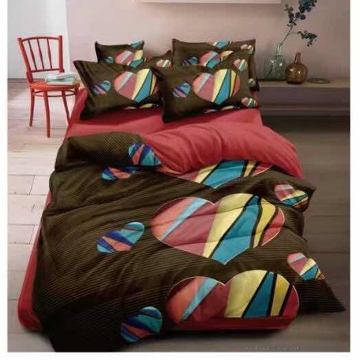 Love Love Bedding Set Quilt Cover Bed Sheet Pillowcase 85G
