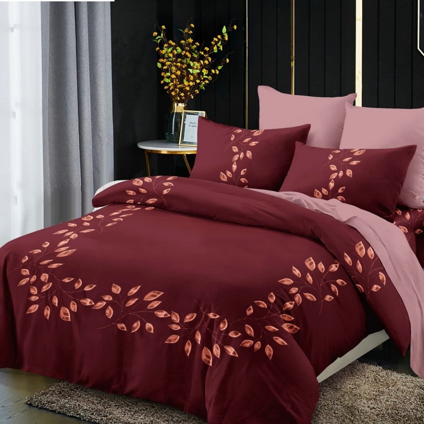 Digital Printing and Dyeing Brushed Four-Piece Bedding Set Rhinestone Velvet Duvet Cover AB Kit 150G 120/90/80G