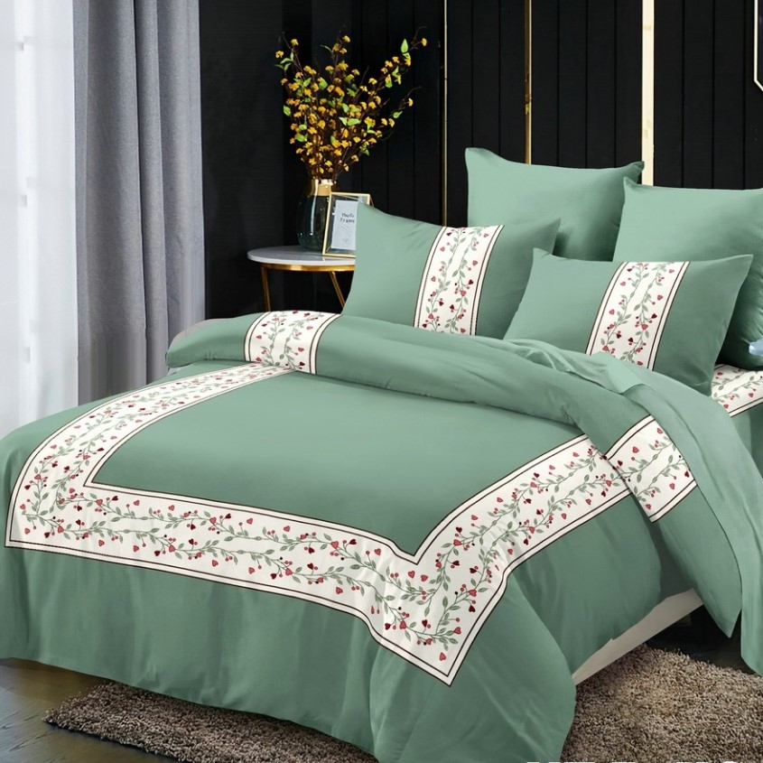 Digital Printing and Dyeing Brushed Four-Piece Bedding Set Rhinestone Velvet Duvet Cover AB Kit 150G 120/90/80G Digital Printing and Dyeing Brushed Four-Piece Bedding Set Rhinestone Velvet Duvet Cover AB Kit 150G 120/90/80G