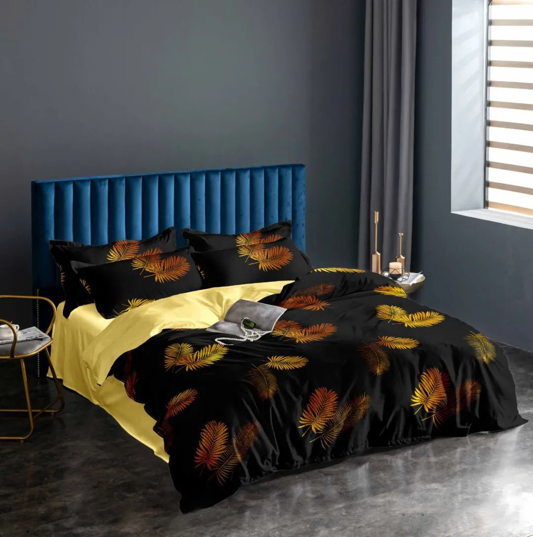Fitted Sheet Four-Piece Set Thickening Bed Sheet Quilt Cover Three-Piece Bedding Set