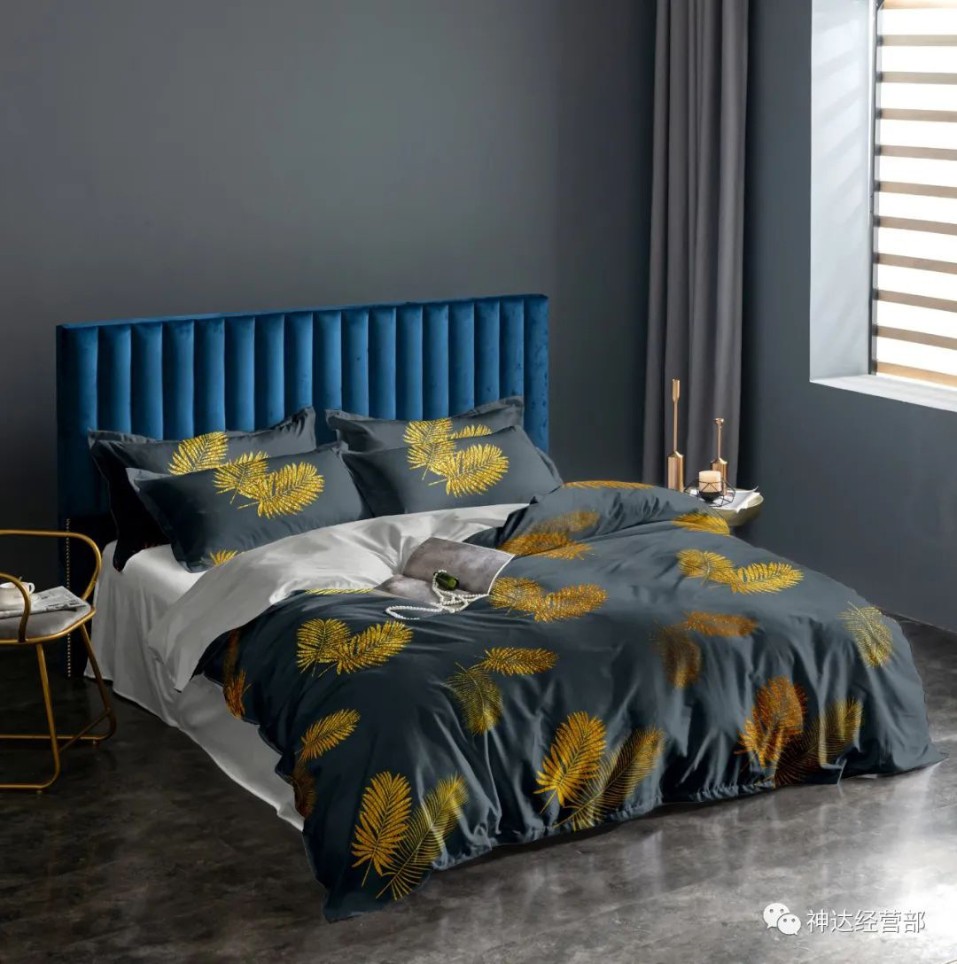 Fitted Sheet Four-Piece Set Thickening Bed Sheet Quilt Cover Three-Piece Bedding Set