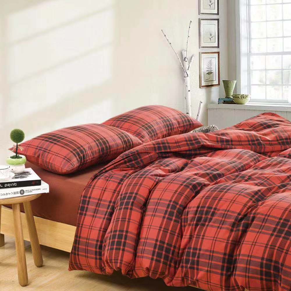 Bedding Cotton Flannel Set Four-Piece Bedding Set Bedding Cotton Flannel Set Four-Piece Bedding Set