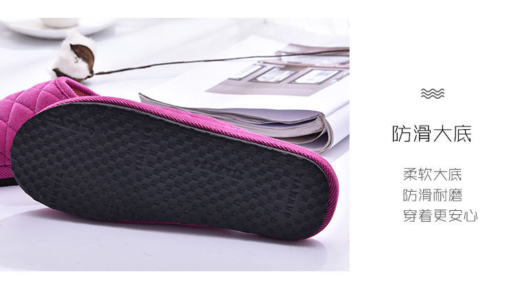 Trade Running Couple Winter Male and Female Home Warm Indoor Cotton Corduroy Non-Slip Soft Bottom Woolen Slipper Trade Running Couple Winter Male and Female Home Warm Indoor Cotton Corduroy Non-Slip Soft Bottom Woolen Slipper