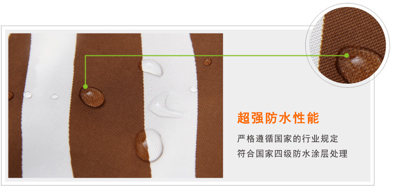 Factory direct sales bathroom thickened waterproof white background patterns two bath supplies, anti - mildew polyester small curtain
