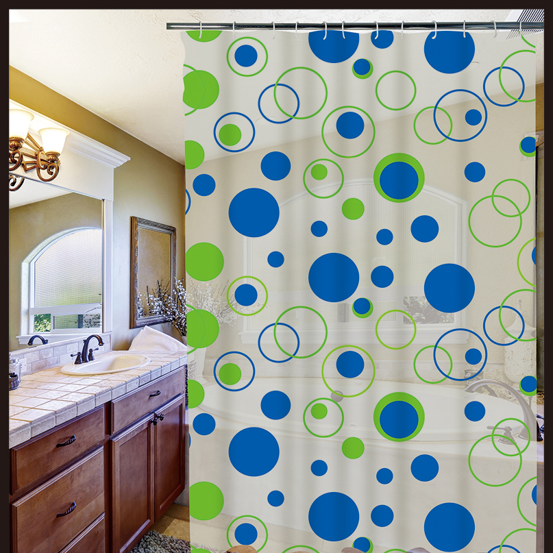 1.8*1.8 Bathroom Waterproof Mildew Shower Curtain Cloth Bath Punch-Free Shower Room Partition Hanging Curtain Bathroom Shower Curtain 1.8*1.8 Bathroom Waterproof Mildew Shower Curtain Cloth Bath Punch-Free Shower Room Partition Hanging Curtain Bathroom Shower Curtain