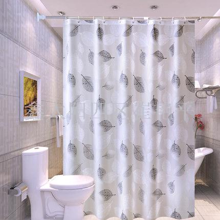 Bathroom Waterproof Curtain Thickened Anti-Mildew Shower Curtain Cloth Thickened Shower Room Partition Curtain Bath Room Curtain Hanging Curtain