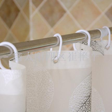 Bathroom Waterproof Curtain Thickened Anti-Mildew Shower Curtain Cloth Thickened Shower Room Partition Curtain Bath Room Curtain Hanging Curtain
