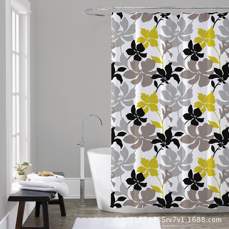 Manufacturer spot wholesale direct new high environmental protection bamboo curtain toilet mildew bath