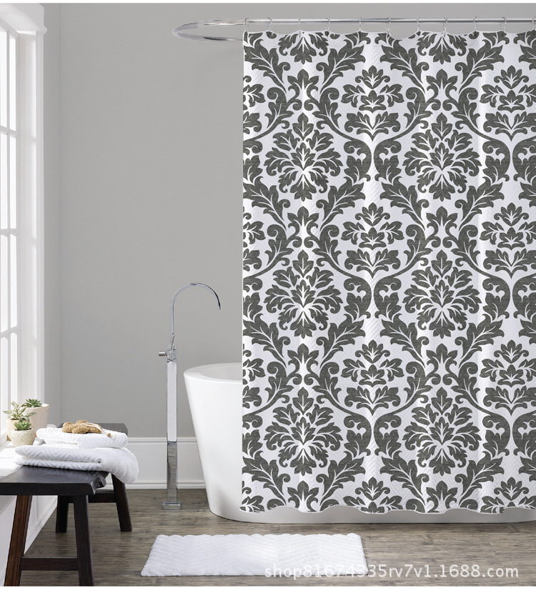 Manufacturer spot wholesale direct new high environmental protection bamboo curtain toilet mildew bath