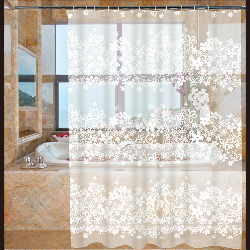 1.8*1.8 Bathroom Waterproof Mildew Shower Curtain Cloth Bath Punch-Free Shower Room Partition Hanging Curtain Bathroom Shower Curtain 1.8*1.8 Bathroom Waterproof Mildew Shower Curtain Cloth Bath Punch-Free Shower Room Partition Hanging Curtain Bathroom Shower Curtain