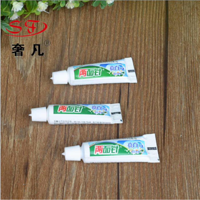 Zheng hao hotel supplies hotel the disposable toothpaste hotel the disposable products direct sale of two - sided needle toothpaste Zheng hao hotel supplies hotel the disposable toothpaste hotel the disposable products direct sale of two - sided needle toothpaste