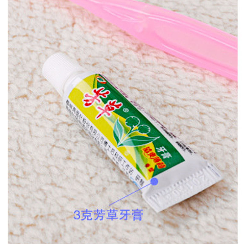 Zheng hao hotel supplies the disposable toiletries toothbrushes toothpaste hotel hotel room consumables