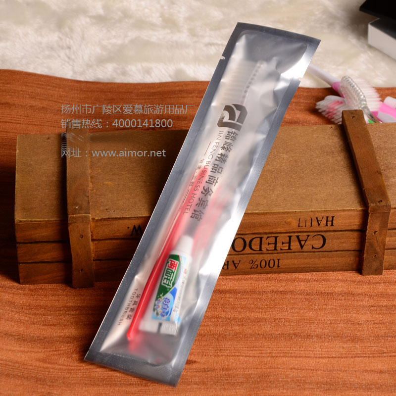Hotel Toothbrush Toothpaste Set Disposable Hotel Toiletries a Set of Hotel Tooth-Cleaners Hotel Toothbrush Toothpaste Set Disposable Hotel Toiletries a Set of Hotel Tooth-Cleaners