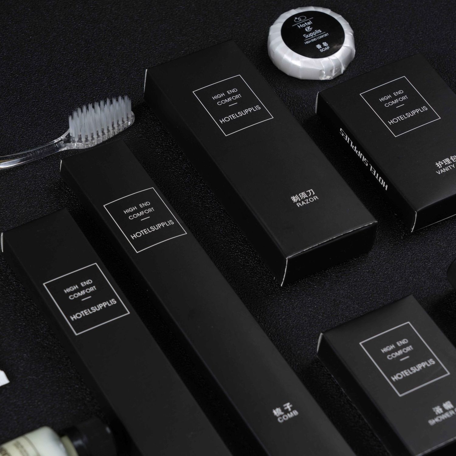 Hotel Disposable Toiletries Toothpaste Toothbrush All in One Set Bed &amp; Breakfast Independent Packaging Wholesale Customization
