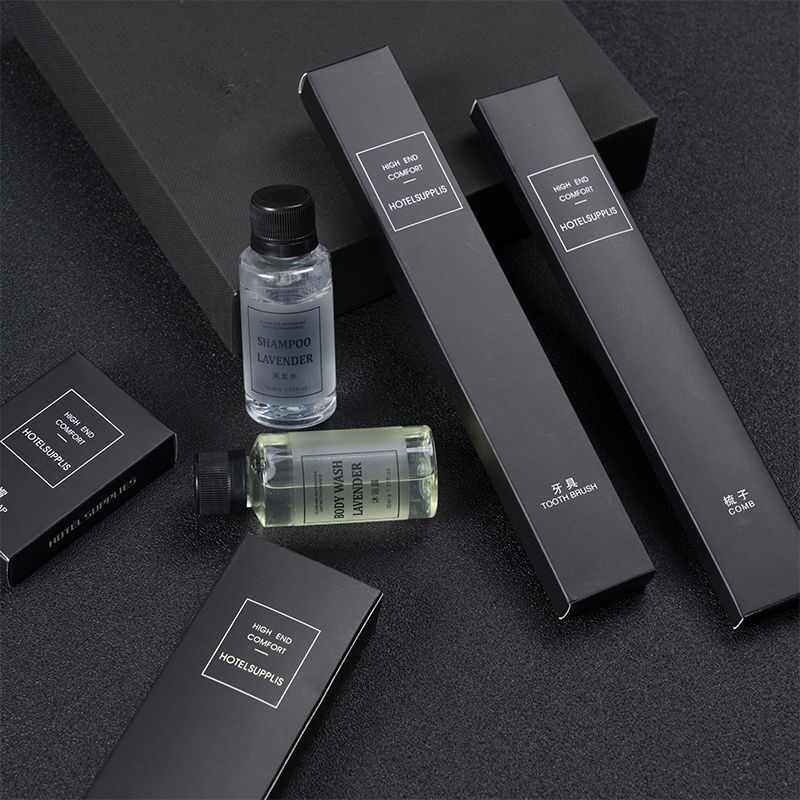 Hotel Disposable Toiletries Toothpaste Toothbrush All in One Set Bed &amp; Breakfast Independent Packaging Wholesale Customization
