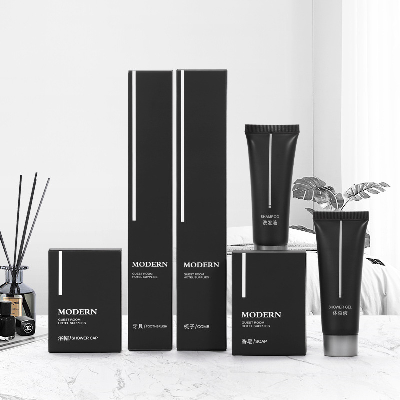 Hotel Disposable Toiletry Set Hotel Toothbrush Toothpaste High-End B &amp; B Travel Product Wholesale
