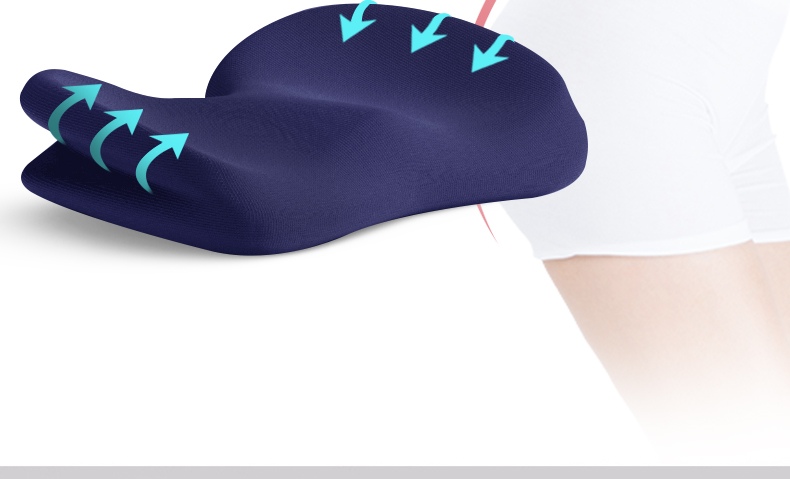 Long-Sitting Seat Cushion Memory Foam Thickened Butt Seat Cushion Chair Pregnant Women's Hip Chair Cushion Cushion Long-Sitting Seat Cushion Memory Foam Thickened Butt Seat Cushion Chair Pregnant Women's Hip Chair Cushion Cushion