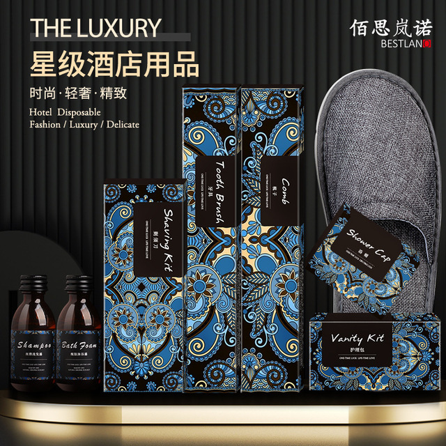 Star Hotel Disposable Toiletries Full Set Hotel Toothbrush Toothpaste Set B &amp; B Toiletries
