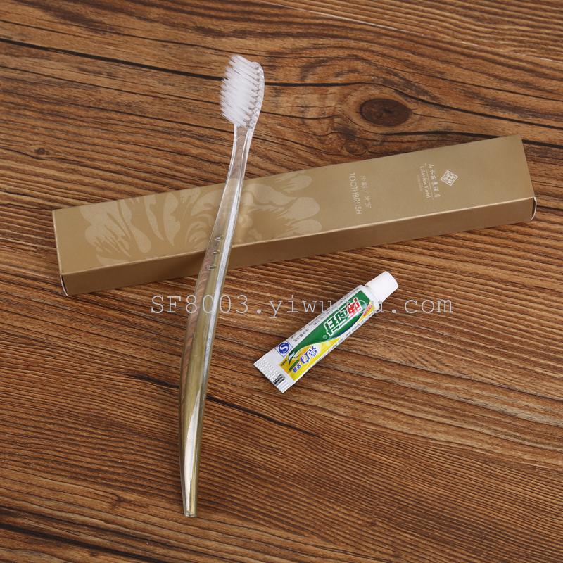 Chenlong hotel supplies toothbrush toothpaste bath gel bath towel hotel room the disposable toiletries