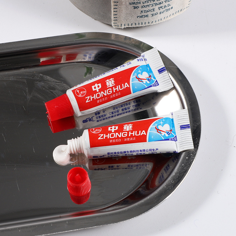 Hotel Disposable Toothpaste Hotel B & B Guest Room Toiletries All Kinds of Toothpaste Full Box Mixed Batch Travel Small Toothpaste