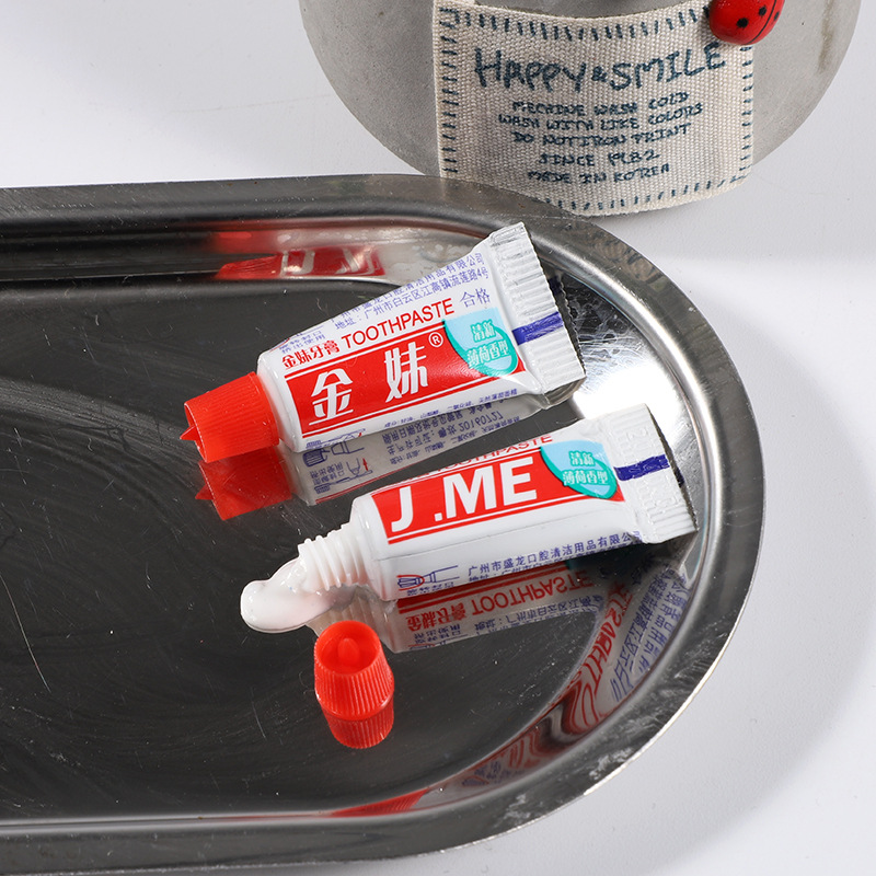 Hotel Disposable Toothpaste Hotel B & B Guest Room Toiletries All Kinds of Toothpaste Full Box Mixed Batch Travel Small Toothpaste