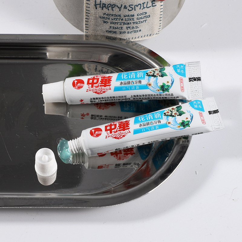 Hotel Disposable Toothpaste Hotel B & B Guest Room Toiletries All Kinds of Toothpaste Full Box Mixed Batch Travel Small Toothpaste