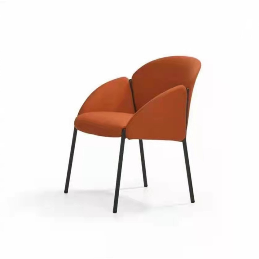 Nordic Light Luxury Chair Backrest Bedroom Girls&#039; Home Internet Celebrity Makeup Stool Dressing Table Manicure Simple Ins Style