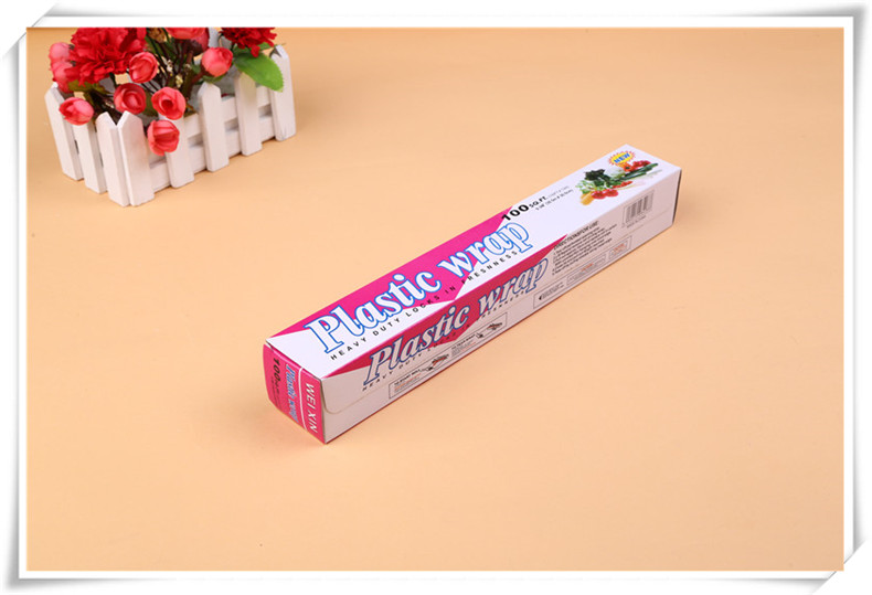 Kitchen Plastic Wrap Fresh Fruit and Vegetable Stretch Wrap Household Food Grade Plastic Wrap