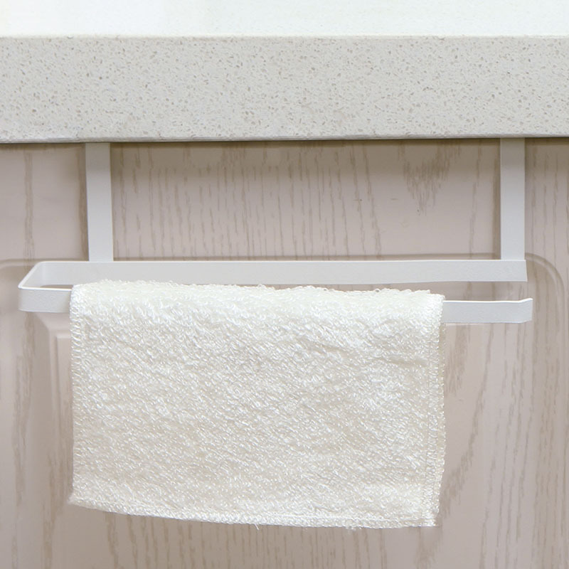 Kitchen Towel Rack Storage Rack Plastic Wrap Rack Roll Stand Punch-Free Kitchen Paper Storage Rack