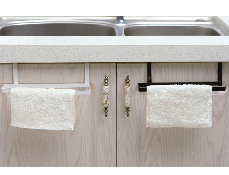 Kitchen Towel Rack Storage Rack Plastic Wrap Rack Roll Stand Punch-Free Kitchen Paper Storage Rack