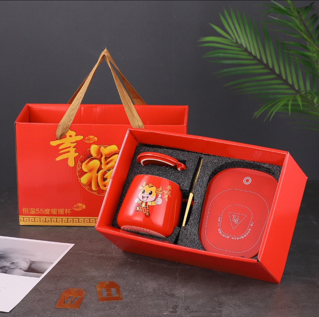 Warm Cup Internet Celebrity 55 Degrees Thermal Cup Ceramic Cup Heating Insulated Coffee Cup Milk Cup Hot Touch Screen Coaster Gift Warm Cup Internet Celebrity 55 Degrees Thermal Cup Ceramic Cup Heating Insulated Coffee Cup Milk Cup Hot Touch Screen Coaster Gift