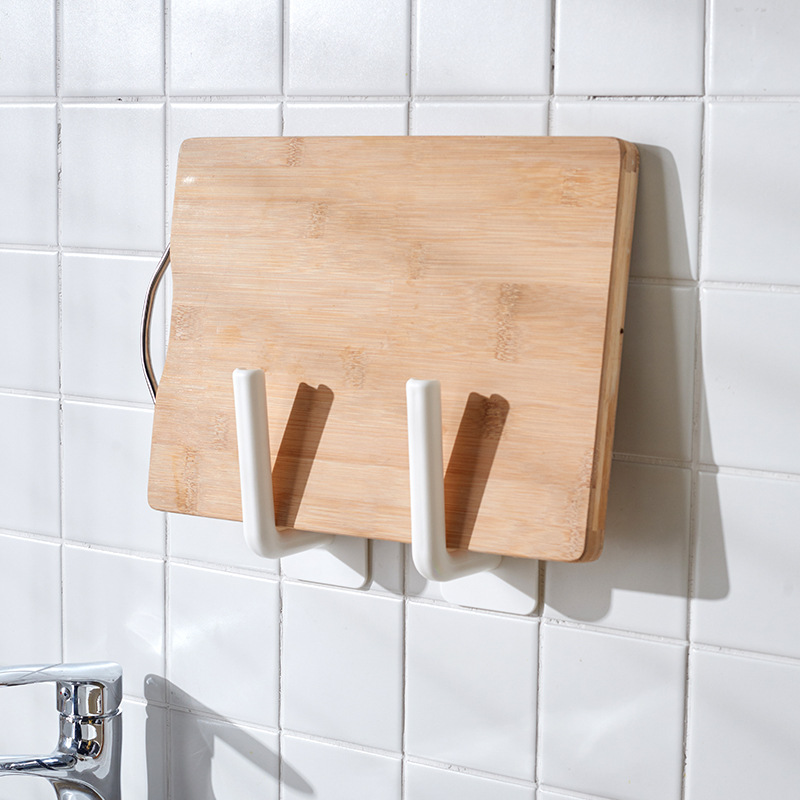 Kitchen Tissue Rack Roll Paper Rack Punch-Free Wall-Mounted Tissue Holder Oil-Absorbing Paper Plastic Wrap Storage Rack