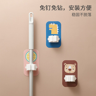 Punch-Free Toilet Paper Roll Holder Kitchen Towel Rack Plastic Wrap Storage Rack Roll Paper Holder Self-Adhesive Seamless Wall Hanging Storage Rack