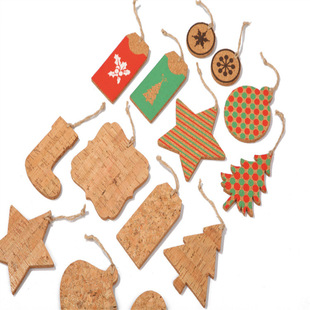 Cork Cup Mat Pine Coaster Cork Potholder Molded Printing 1 to 20-mm Various Shapes Factory Direct Sales