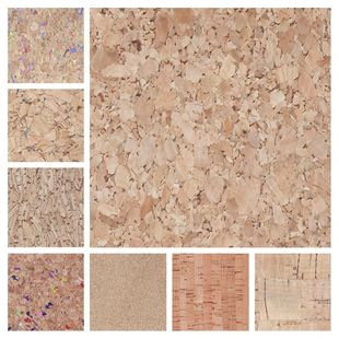Cork Cup Mat Pine Coaster Cork Potholder Molded Printing 1 to 20-mm Various Shapes Factory Direct Sales