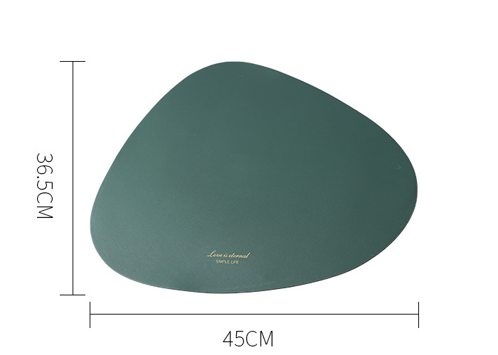 Non-Specification Table Mat Cup Mat Nordic Style Leather Coaster Simple Waterproof Oil-Proof Pu Placemat Daily Coaster Non-Specification Table Mat Cup Mat Nordic Style Leather Coaster Simple Waterproof Oil-Proof Pu Placemat Daily Coaster