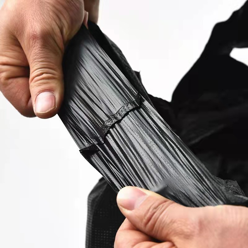Garbage Bag Household Plastic Bag Thickened Wholesale Portable Office Daily Necessities Black Waistcoat Plastic Bag Wholesale Garbage Bag Household Plastic Bag Thickened Wholesale Portable Office Daily Necessities Black Waistcoat Plastic Bag Wholesale