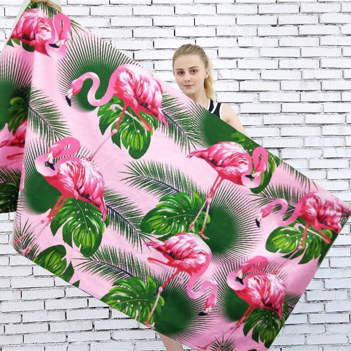 Super fine fiber fast dry towel fabric round towel yoga towel high-end export Europe and America Super fine fiber fast dry towel fabric round towel yoga towel high-end export Europe and America