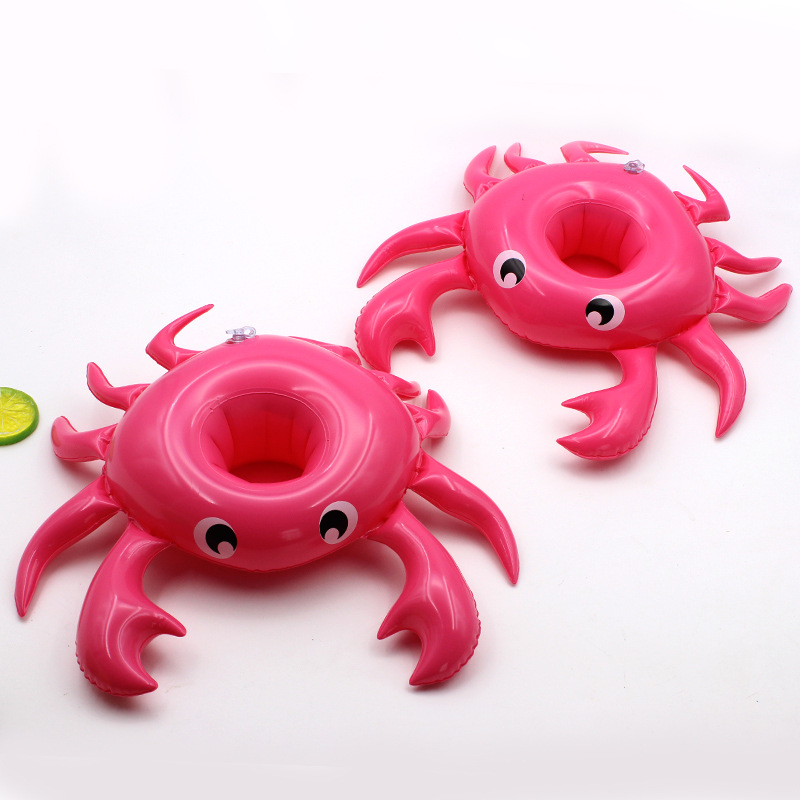 Spot PVC Inflatable Water Sports Goods Flamingo Coaster Inflatable Water Floating Beverage Cup Holder Cup Holder Spot PVC Inflatable Water Sports Goods Flamingo Coaster Inflatable Water Floating Beverage Cup Holder Cup Holder