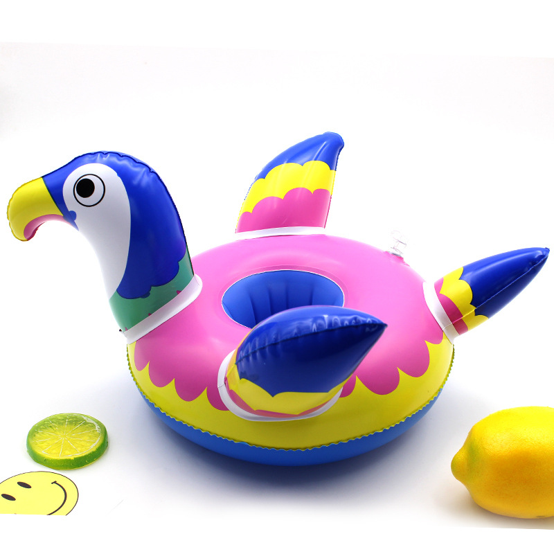 Spot PVC Inflatable Water Sports Goods Flamingo Coaster Inflatable Water Floating Beverage Cup Holder Cup Holder Spot PVC Inflatable Water Sports Goods Flamingo Coaster Inflatable Water Floating Beverage Cup Holder Cup Holder