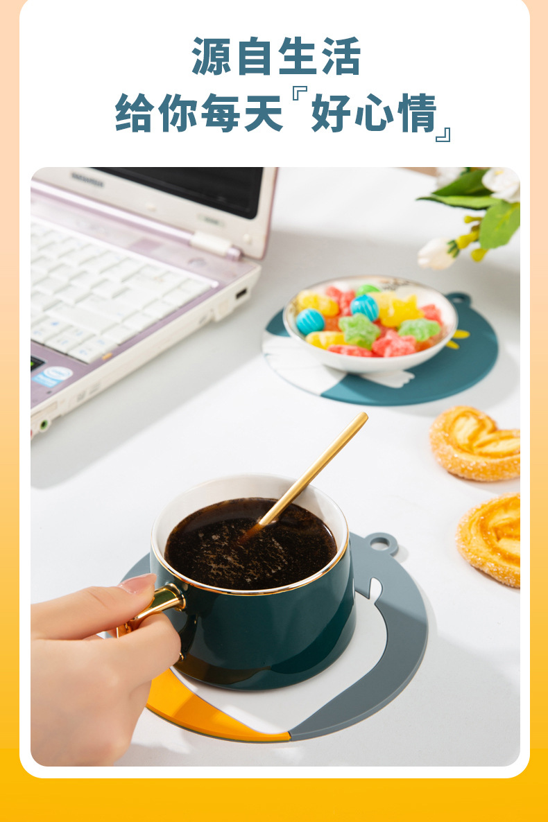 2021 New Creative Home Kitchen round Thickened Cartoon Silicone Scald Preventing Met Dining Table Bowl Coaster Cup Coaster Heat Proof Mat 2021 New Creative Home Kitchen round Thickened Cartoon Silicone Scald Preventing Met Dining Table Bowl Coaster Cup Coaster Heat Proof Mat