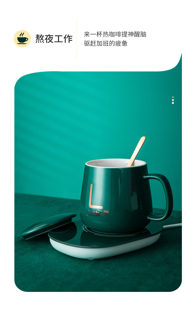 New Warm Cup Manufacturers Thermal Cup Pad 55 Degrees Heating Coaster Automatic Thermal Insulation Cup Warming Holder Hot Milk Cup Warmer New Warm Cup Manufacturers Thermal Cup Pad 55 Degrees Heating Coaster Automatic Thermal Insulation Cup Warming Holder Hot Milk Cup Warmer
