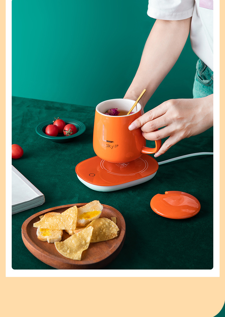 New Warm Cup Manufacturers Thermal Cup Pad 55 Degrees Heating Coaster Automatic Thermal Insulation Cup Warming Holder Hot Milk Cup Warmer New Warm Cup Manufacturers Thermal Cup Pad 55 Degrees Heating Coaster Automatic Thermal Insulation Cup Warming Holder Hot Milk Cup Warmer