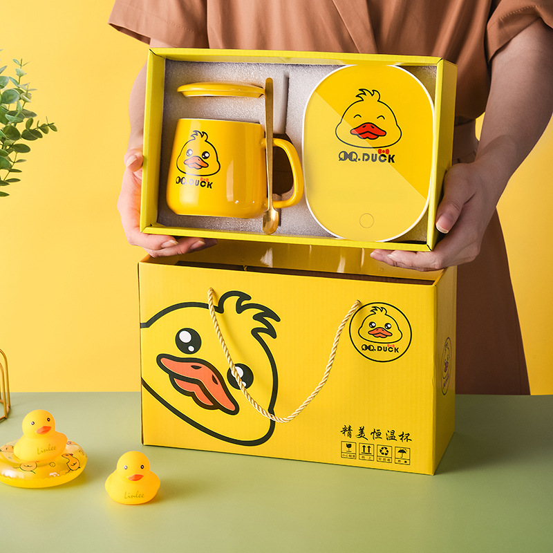 Ceramic Thermal Cup 55 Degrees Heating Coaster Insulation Warm Cup Ceramic Coffee Cup Thermal Cup Pad Heating Cup Warming Holder