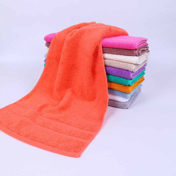 Pure cotton ply towel color thick towel advertising gift towel Pure cotton ply towel color thick towel advertising gift towel