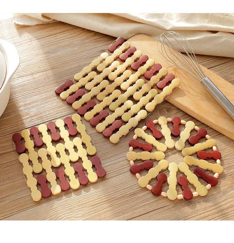 Bamboo Placemat Heat Proof Mat Dining Table Cushion Plate Mat Household Mat Potholder Casserole Mat Potholder Bowl Coaster Cup Coaster Vegetable Mat Bamboo Placemat Heat Proof Mat Dining Table Cushion Plate Mat Household Mat Potholder Casserole Mat Potholder Bowl Coaster Cup Coaster Vegetable Mat