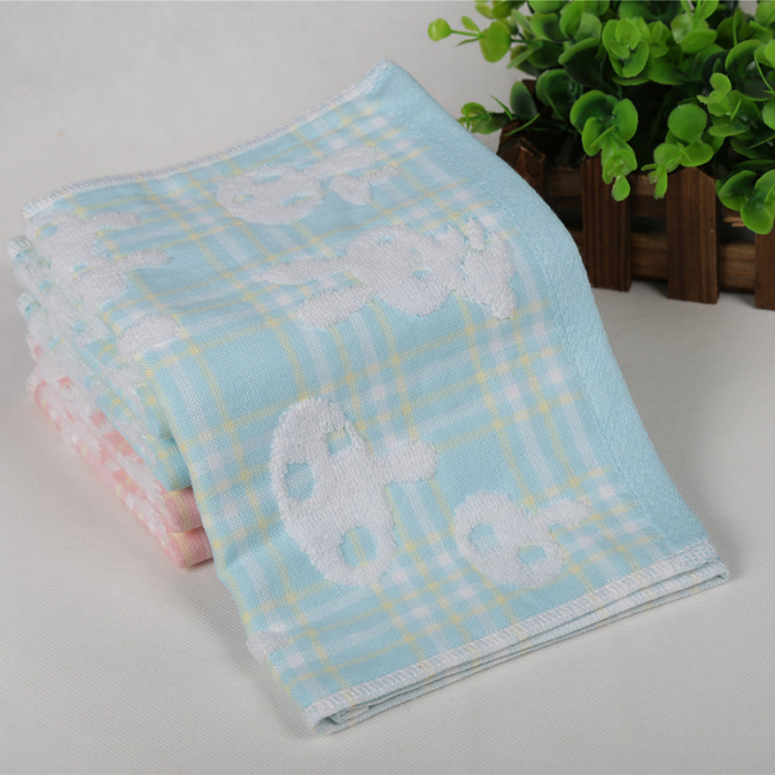 Cotton gauze child towel no twist to mention mushroom child towel top absorbent children wash towel